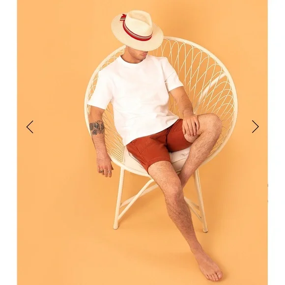 Elegancia Tropical Desierto Classic Panama Hat Handwoven NWT Unisex Sz L… - Picture 1 of 16